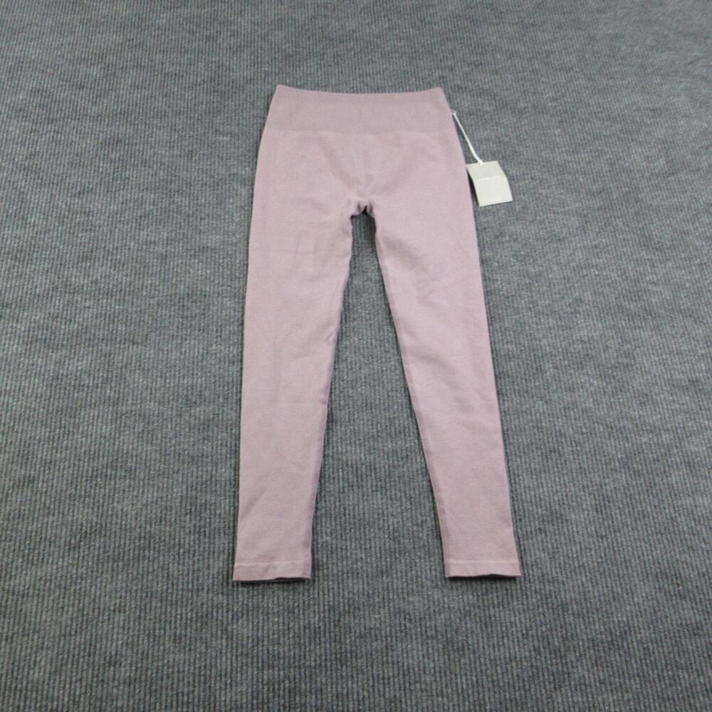 Everlane Pants Womens M/L Purple Ankle Leggings Slim Stretch 25x25.5* NWT